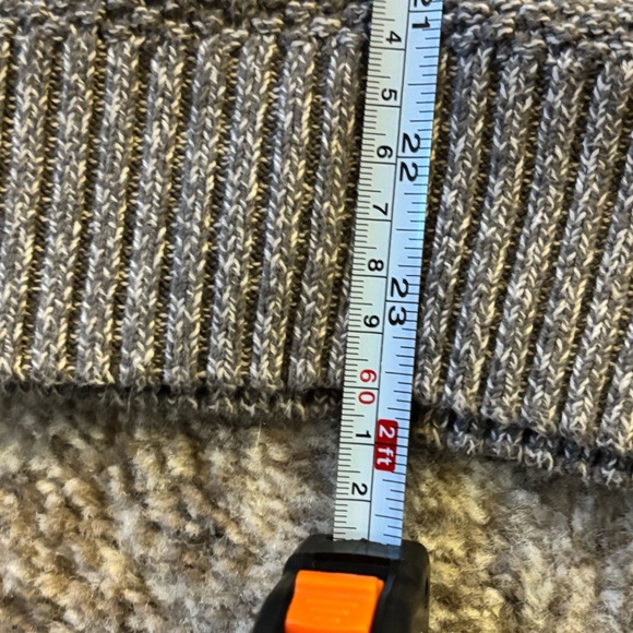 U.S. Polo Assn. Men's Blue and Gray Crewneck Sweater - Picture 12 of 13